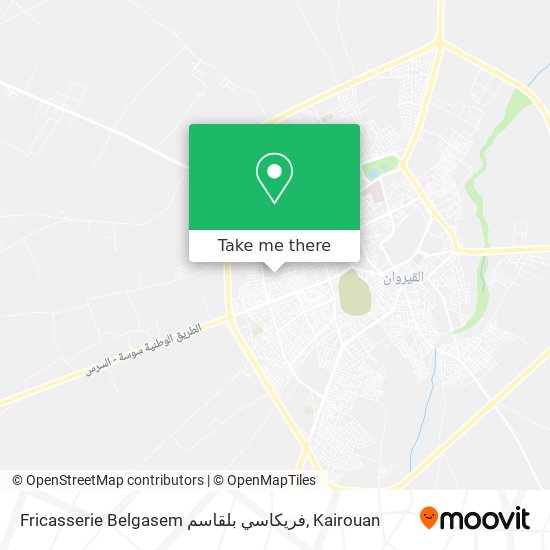 Fricasserie Belgasem فريكاسي بلقاسم map