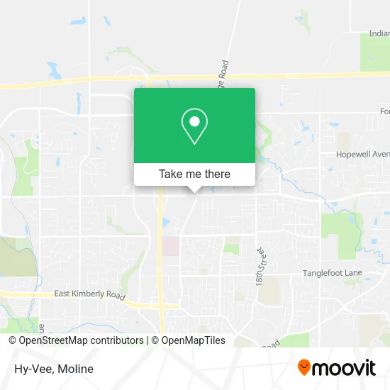 Hy-Vee map