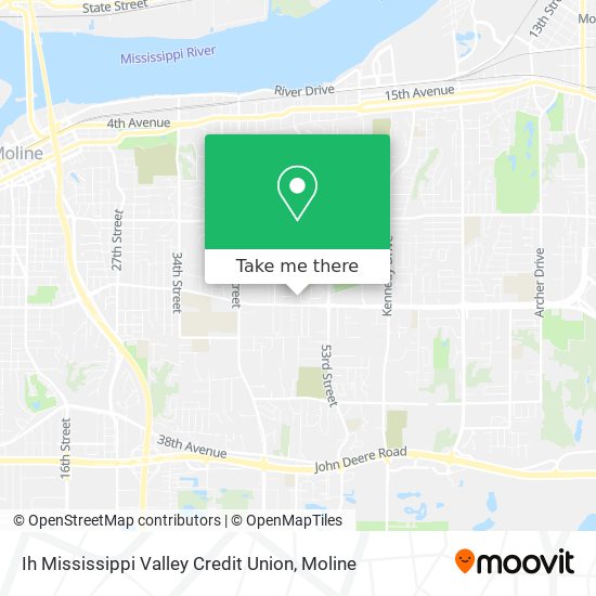 Ih Mississippi Valley Credit Union map