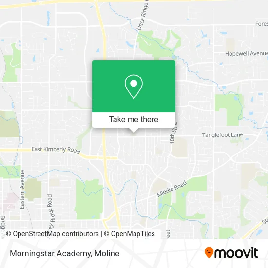 Morningstar Academy map