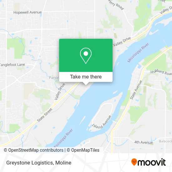 Greystone Logistics map