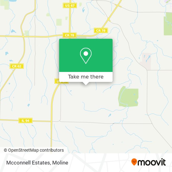 Mcconnell Estates map