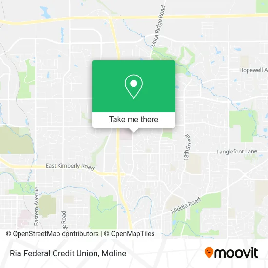 Ria Federal Credit Union map