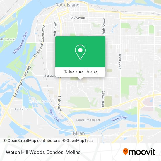 Watch Hill Woods Condos map