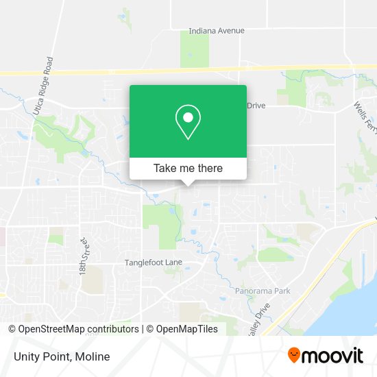 Unity Point map