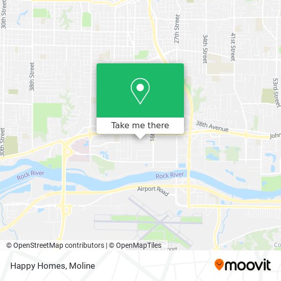 Happy Homes map