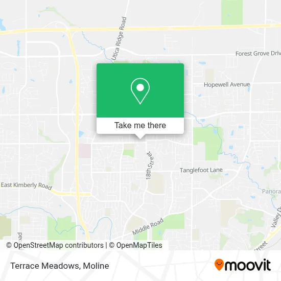 Terrace Meadows map