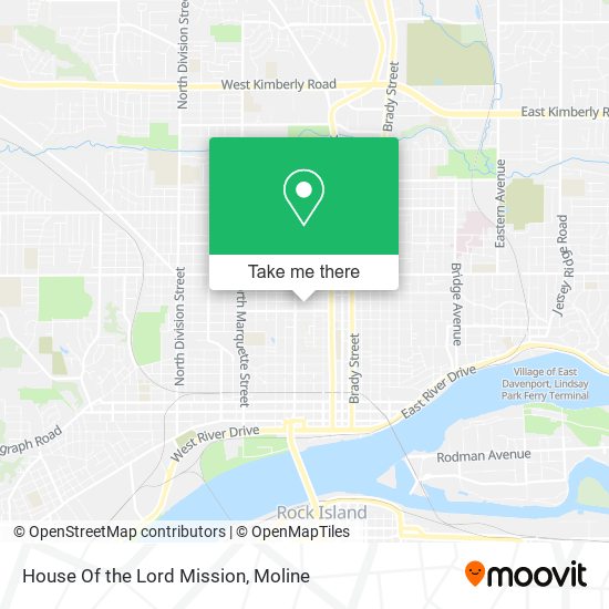 House Of the Lord Mission map