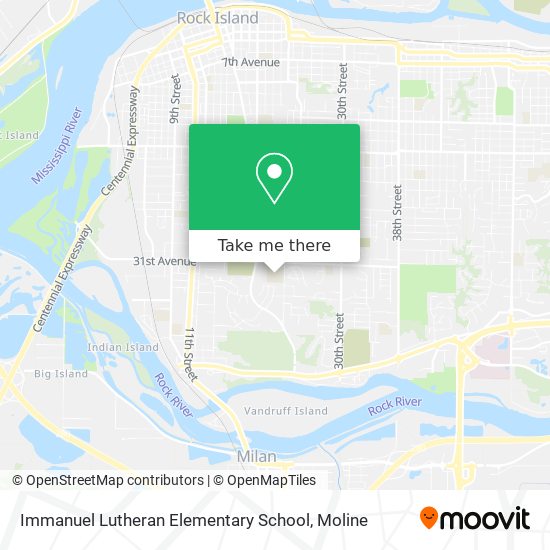 Immanuel Lutheran Elementary School map