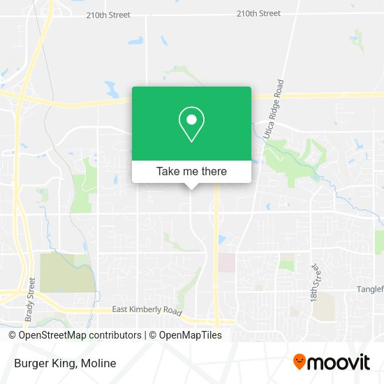 Burger King map