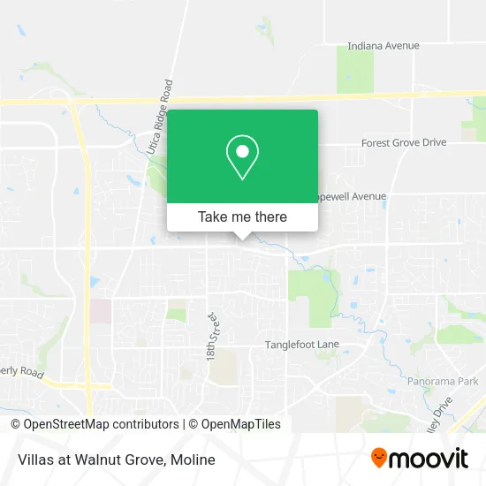 Mapa de Villas at Walnut Grove