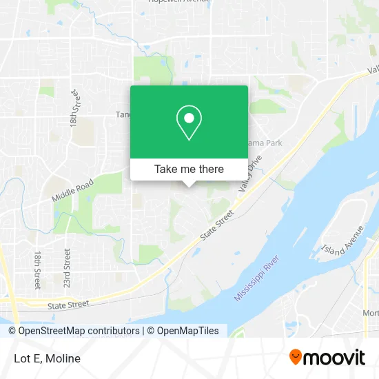 Lot E map