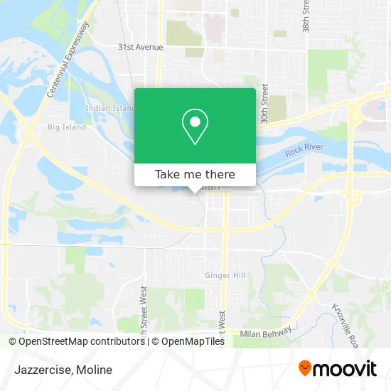 Jazzercise map