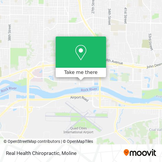 Real Health Chiropractic map