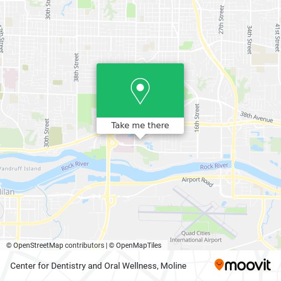 Mapa de Center for Dentistry and Oral Wellness