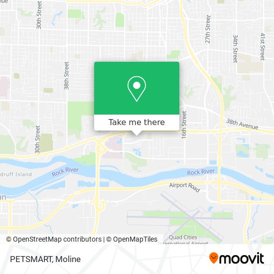 PETSMART map