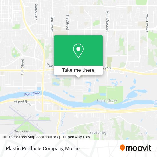 Plastic Products Company map