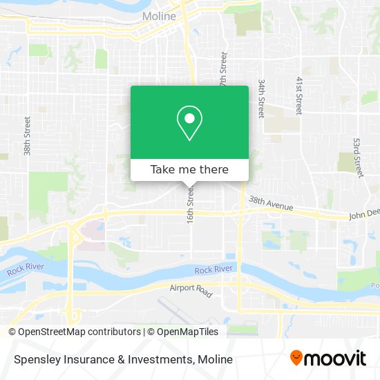 Spensley Insurance & Investments map