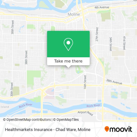 Mapa de Healthmarkets Insurance - Chad Ware