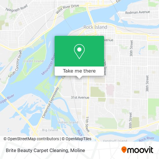 Brite Beauty Carpet Cleaning map