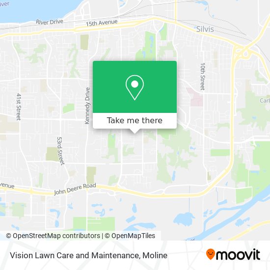 Vision Lawn Care and Maintenance map