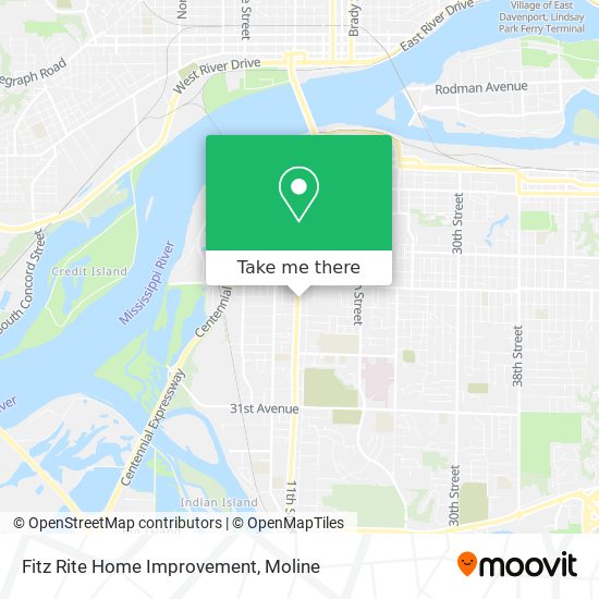 Mapa de Fitz Rite Home Improvement