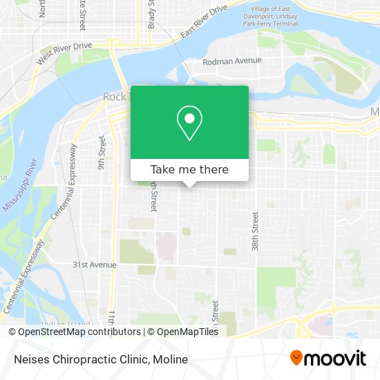 Neises Chiropractic Clinic map