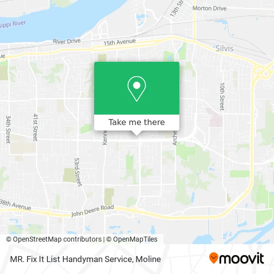 MR. Fix It List Handyman Service map