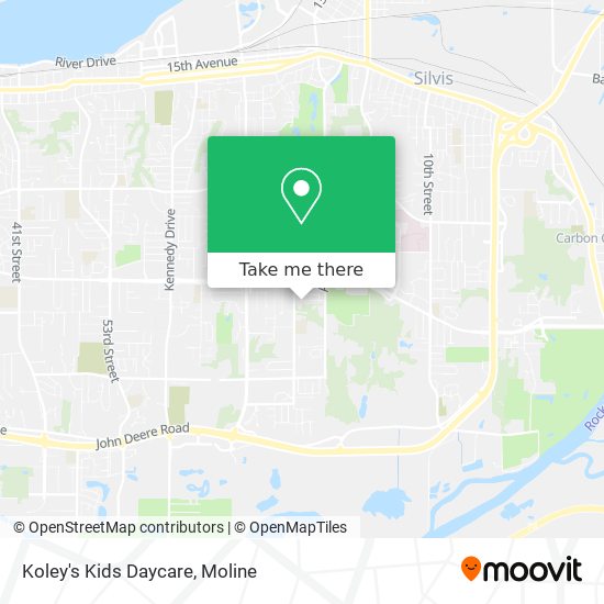 Koley's Kids Daycare map