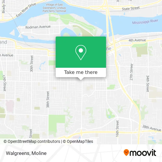 Walgreens map