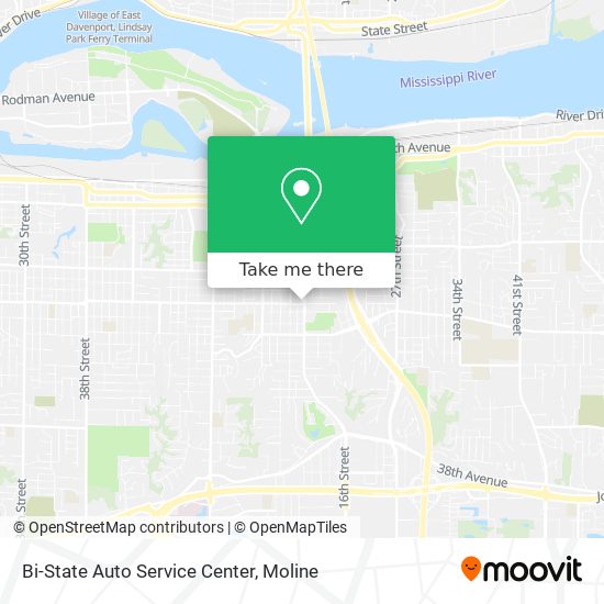 Bi-State Auto Service Center map