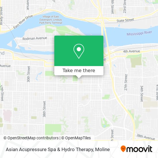 Asian Acupressure Spa & Hydro Therapy map