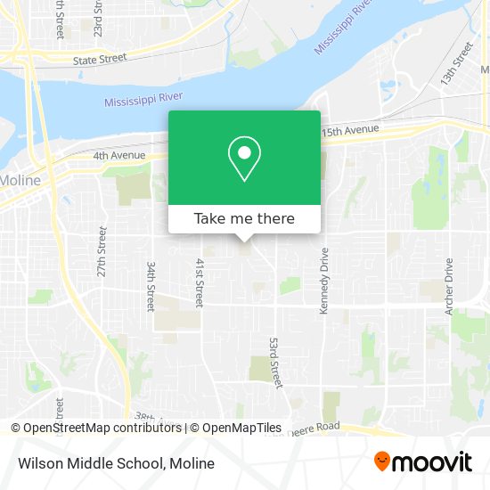 Mapa de Wilson Middle School