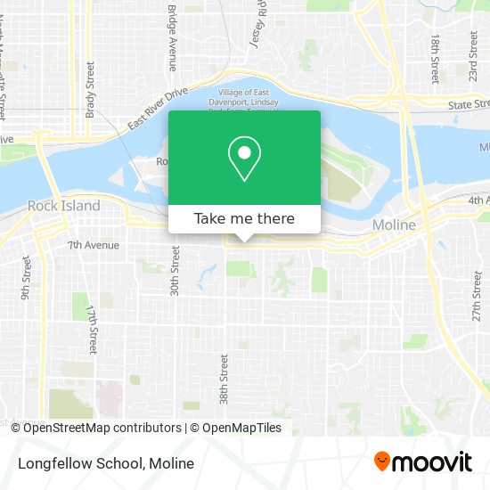 Mapa de Longfellow School