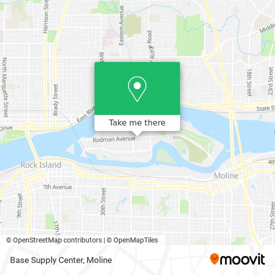 Base Supply Center map