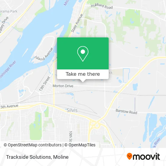 Trackside Solutions map