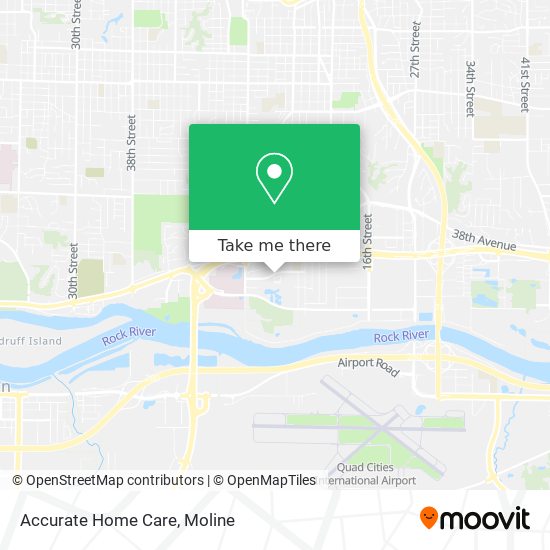 Accurate Home Care map