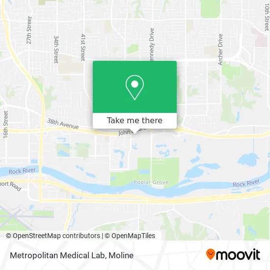 Metropolitan Medical Lab map