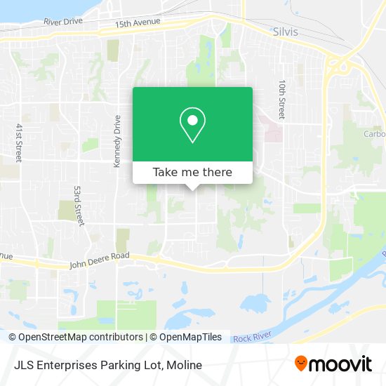 JLS Enterprises Parking Lot map