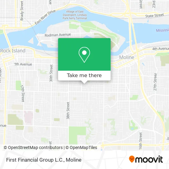 First Financial Group L.C. map
