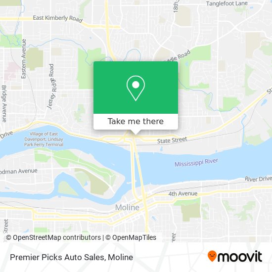 Premier Picks Auto Sales map