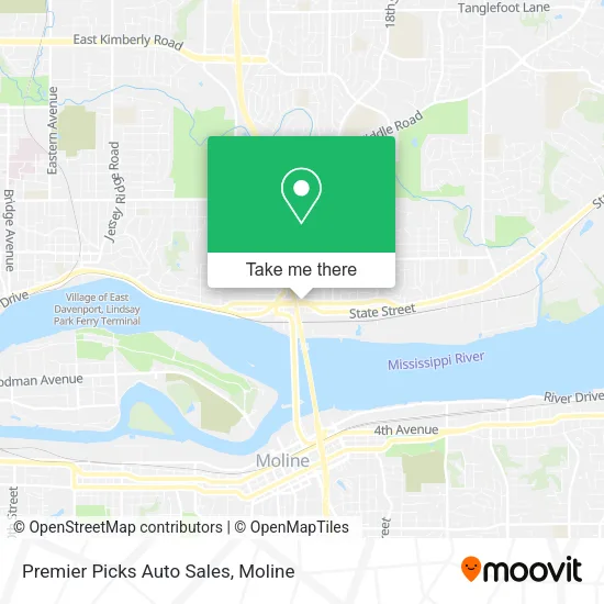 Premier Picks Auto Sales map