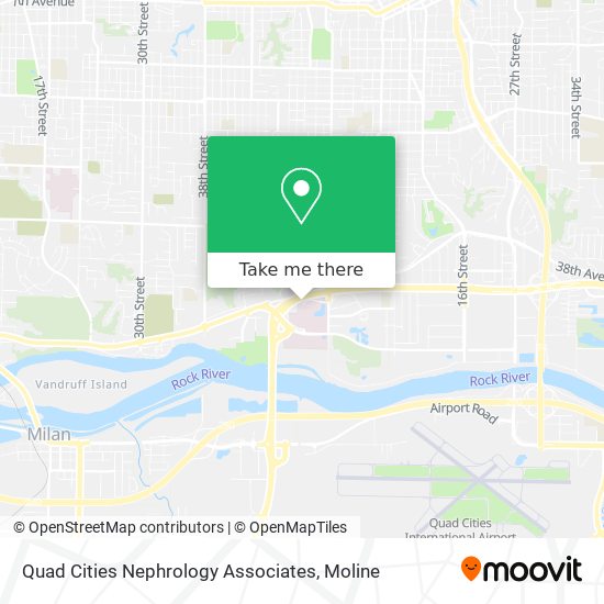 Quad Cities Nephrology Associates map