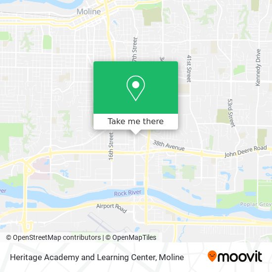 Heritage Academy and Learning Center map