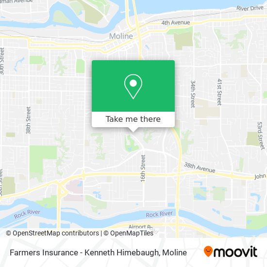 Mapa de Farmers Insurance - Kenneth Himebaugh