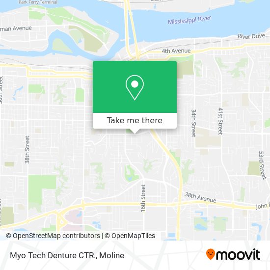 Myo Tech Denture CTR. map