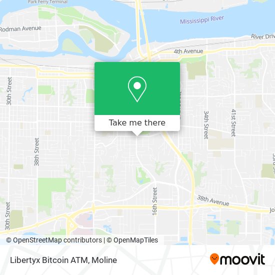 Libertyx Bitcoin ATM map