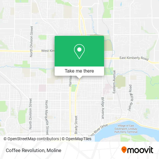 Coffee Revolution map