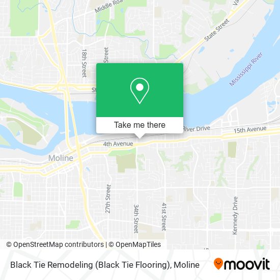 Black Tie Remodeling (Black Tie Flooring) map