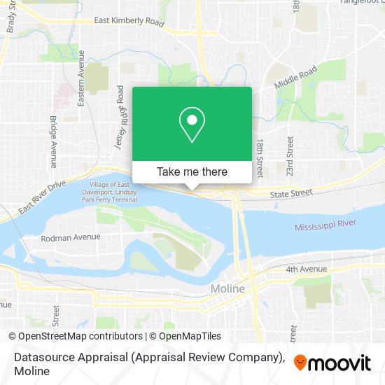 Datasource Appraisal (Appraisal Review Company) map